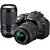 Nikon D5300 DSLR Camera with AF-P DX 18 - 55 mm f/3.5-5.6G VR  AF-P DX 70-300 mm f/4.5-6.