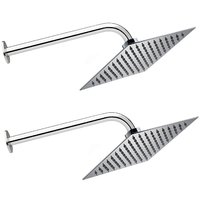 Prestige 12x12 Ultra Slim Rain Shower Head with 18inch