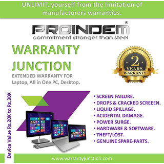 PROINDEM LAPTOP/DESKTOP/ALL IN ONE PC 2 years Protection Plan (Device value 20000Rs. to 29900Rs.) offer