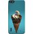FUSON Designer Back Case Cover For Huawei Honor 6 (Pinky Frosted Sprinkled Waffle Cone Crispy Coffee Flavour)