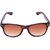 Meia Tiger Printed Brown Wayfarer Sunglasses