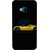 FUSON Designer Back Case Cover For HTC M7 :: HTC One M7 (Yellow 918 Spyder Top View Expensive Cars)