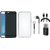 Vivo V3 Max Cover with Memory Card Reader, Silicon Back Cover, Earphones and USB Cable