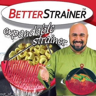 Expandable Coland BETTER STRAINER large expandable strainer just lock on strain