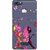 Snooky Printed Butterfly Mobile Back Cover of Micromax Canvas Selfie 3 Q348 - Multicolour