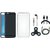 Vivo V3 Max Cover with Spinner, Silicon Back Cover, Earphones, USB Cable and AUX Cable