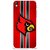 Snooky Printed Red Eagle Mobile Back Cover For HTC Desire 816 - Multi
