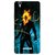 Snooky Printed Ghost Rider Mobile Back Cover For Micromax Yu Yureka Plus - Multi