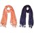 Shopping Store Plain  Cotton Stoles And Scarf  For Girls & Women