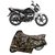 Bigwheels Premium Quality Junglee Matty Two Wheeler Bike Body Cover For Hero Splendor iSmart