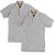 Campus Sutra Mens Polo (Pack of 2) (Grey)