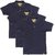 Campus Sutra Mens Polo (Pack of 3) (Blue)