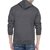 Campus Sutra Charcoal Mens Printed Hoodie