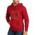 Campus Sutra Mens Printed Hoodie
