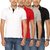 Campus Sutra Mens Polo (Pack of 4) (Multi-Coloured)