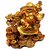 setnacreations Golden Laughing Buddha On Dragon Tortoise Lucky Coins For Luck And Prosperity