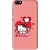 Snooky Printed Pinky Kitty Mobile Back Cover For Huawei Honor 4X - Pink