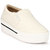 Groofer Women's White Smart Casuals Shoes