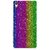 Snooky Printed Sparkle Mobile Back Cover For Sony Xperia Z5 Plus - Multi