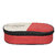 Set Of 2 Red Lunchbox  2 Plastic Cantainer