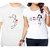 Heart Magnet Couple Combo T-shirts