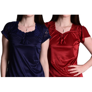 buy satin night suits online