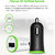 Belkin Dual 2.1A  USB Car Charger Black/Wight (Any One)