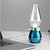 lagom Flameless Retro LED Lamp. Blow Control  Dimmable Light. 3 LED Lights  USB Rechargeable (Color May Vary)