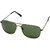 MTV Green UV Protection Rectangular Unisex Sunglasses