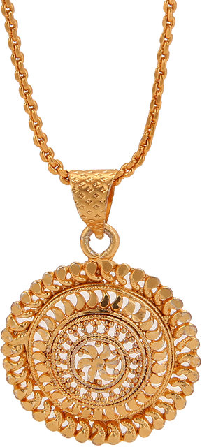 city gold locket