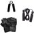H-tagFitness 20 kg Adjustable Dumbbell Set with Gloves + Rope + Gripper