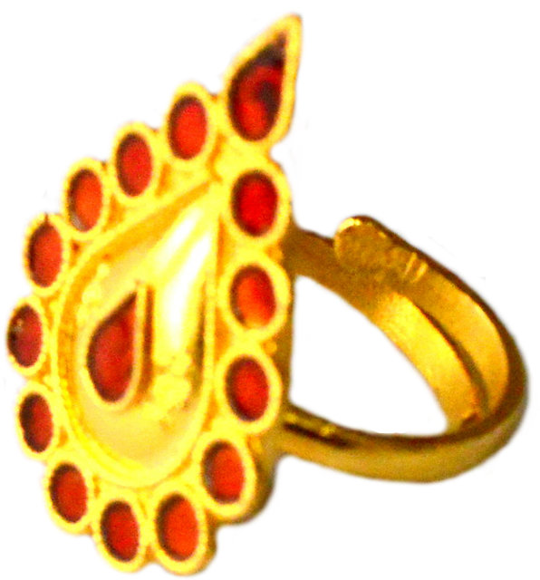 Assamese gold hot sale ring design