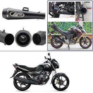 Buy AutoStark 51mm Inlet Long Grenade Launcher Shape Exhaust Pipe