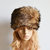 Modo Vivendi Women Faux Rabbit Fur Knitted Cap  Women Winter Warm Beanie Hat  Ladies Headgear Grey Style 1