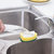 Sponge Scrubber with Liquid Soap dispensing tube for kitchen utensils, sink, crockery with additional Sponge scrubber