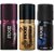 AXE New Original Deo Deodorants Body Spray For Men - Combo Pack Of 3 Pcs