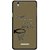 Snooky Printed Heart Games Mobile Back Cover For Micromax Yu Yureka Plus - Brown