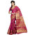 Glamorous Women's Cotton Saree With Blouse Piece