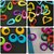 4 type of plastic earring base for silk thread jewellery making , each 10 pairs
