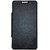 TBZ Flip Cover Case for Micromax Canvas Mega 4G Q417 -Black