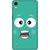 Print Opera Hard Plastic Designer Printed Phone Cover for lg xpower Smiling face lite green
