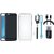 Motorola Moto G4 Plus Cover with Memory Card Reader, Silicon Back Cover, Selfie Stick, USB LED Light and USB Cable