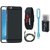 Lenovo K4 Note Silicon Anti Slip Back Cover with Memory Card Reader, Digital Watch, USB LED Light and AUX Cable