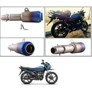 Buy AutoStark Thick Barrel Slip On Exhaust Silencer Muffler For Hero Passion Pro TR Online 2499 from ShopClues