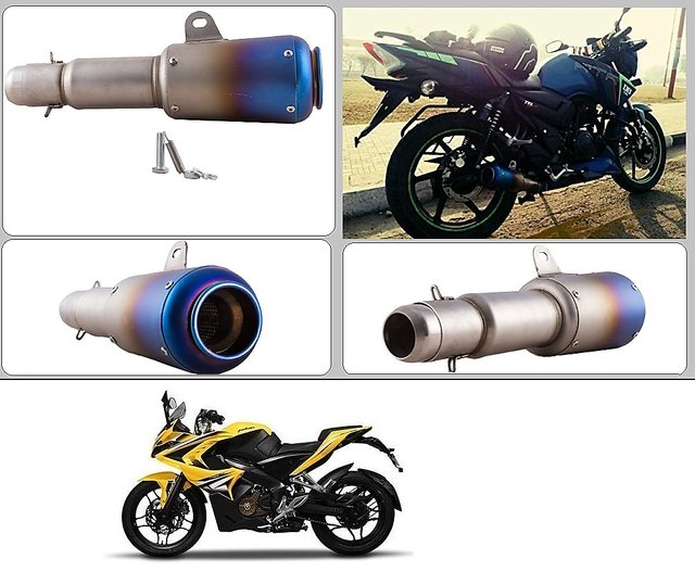 Pulsar rs 200 original best sale silencer price