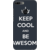 Coberta Case Designer Printed Back Cover For Huawei Honor 9 Lite - Keep cool and be awesome Design