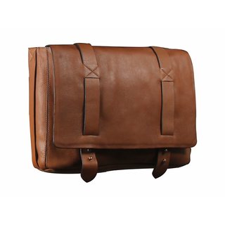 Vidya Garments Brown 13-15 inches Laptop Backpack