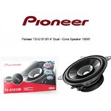 Pioneer TS-G1015R Dual Cone 4-Inch 190 W - Car Front Speaker - With Installation Kit