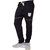 Urban Fashion Mens Cotton Blend Track Pants With Zip and Pockets