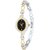 Evelyn Stainless Steel Gold Plated Wrist Watch for Women-EVE-542